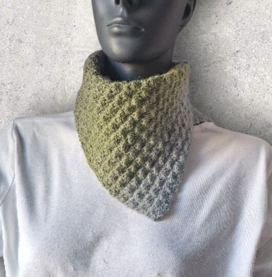 Häkelanleitung Schalkragen, Neckwarmer, Kragenschal, Halssocke  #350