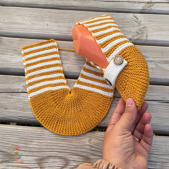 Knit Slipper Pattern PDF – Easy House Slippers for Women