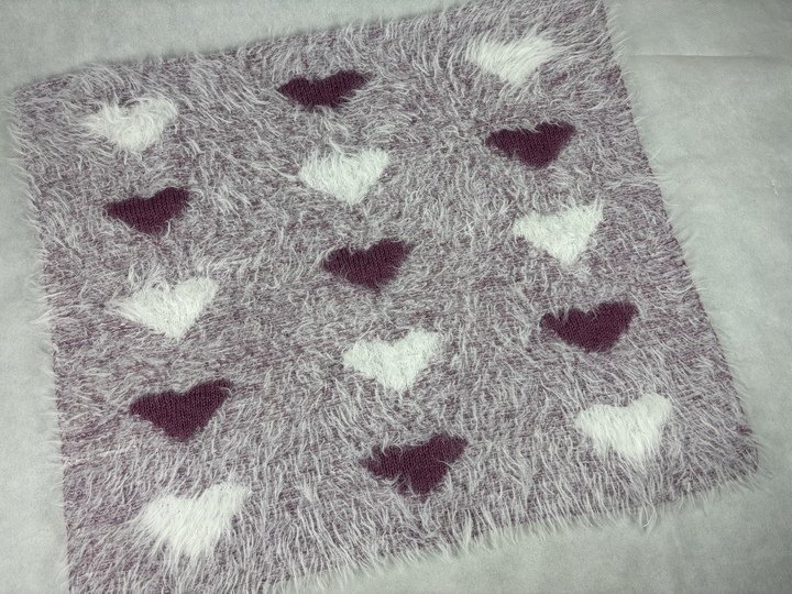 Kuscheldecke Herzchenzauber – Eine Strickanleitung