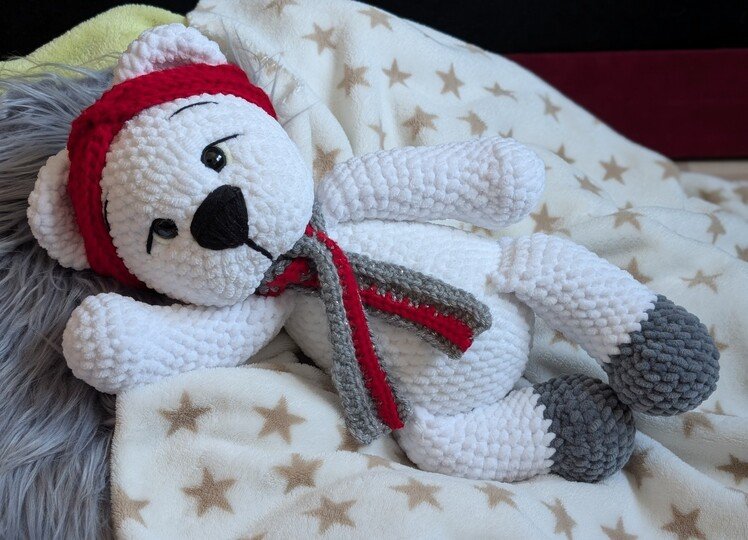 Häkelanleitung Eisbär Purzel PDF Deutsch