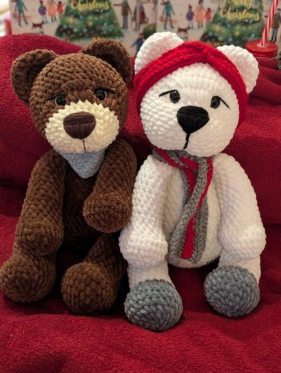 Häkelanleitung Eisbär Purzel PDF Deutsch