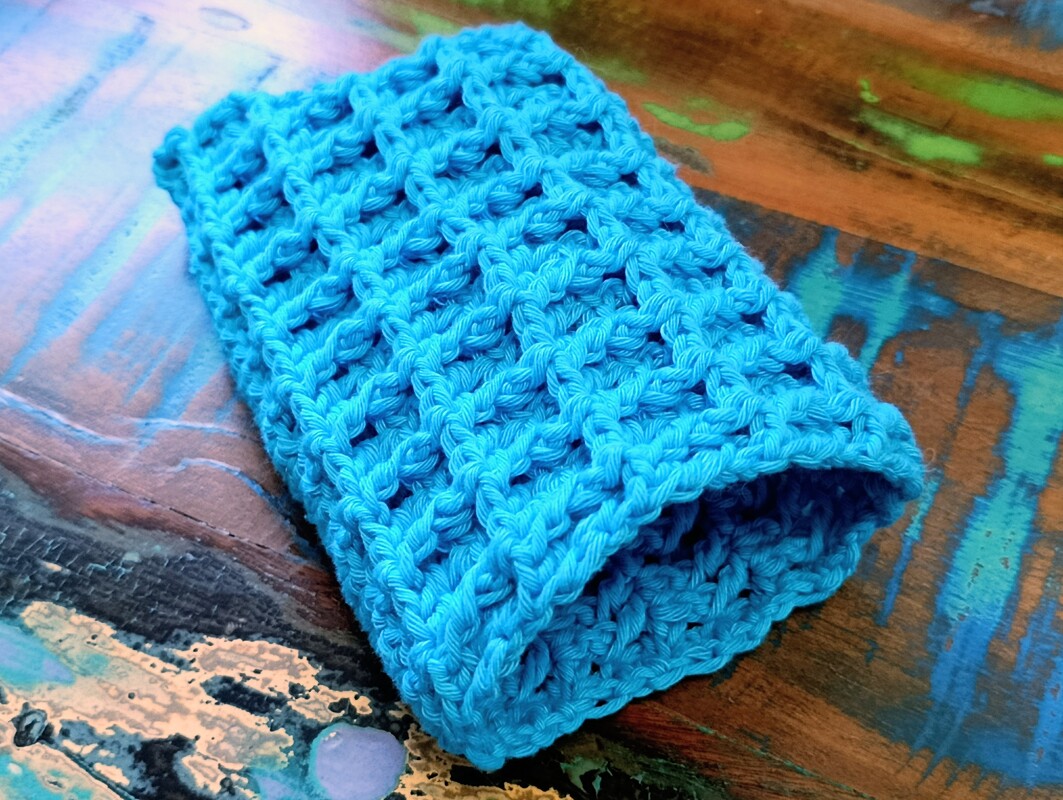 Farbenfrohes Reinigungstuch und Spülhandschuh nachhaltig selbst herstellen - Crochet