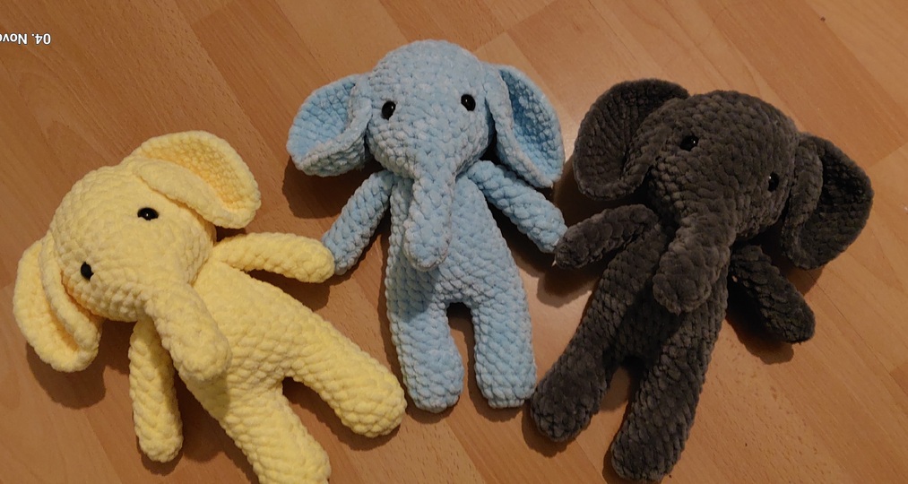 Häkelanleitung für meine Fantia (Elefant)