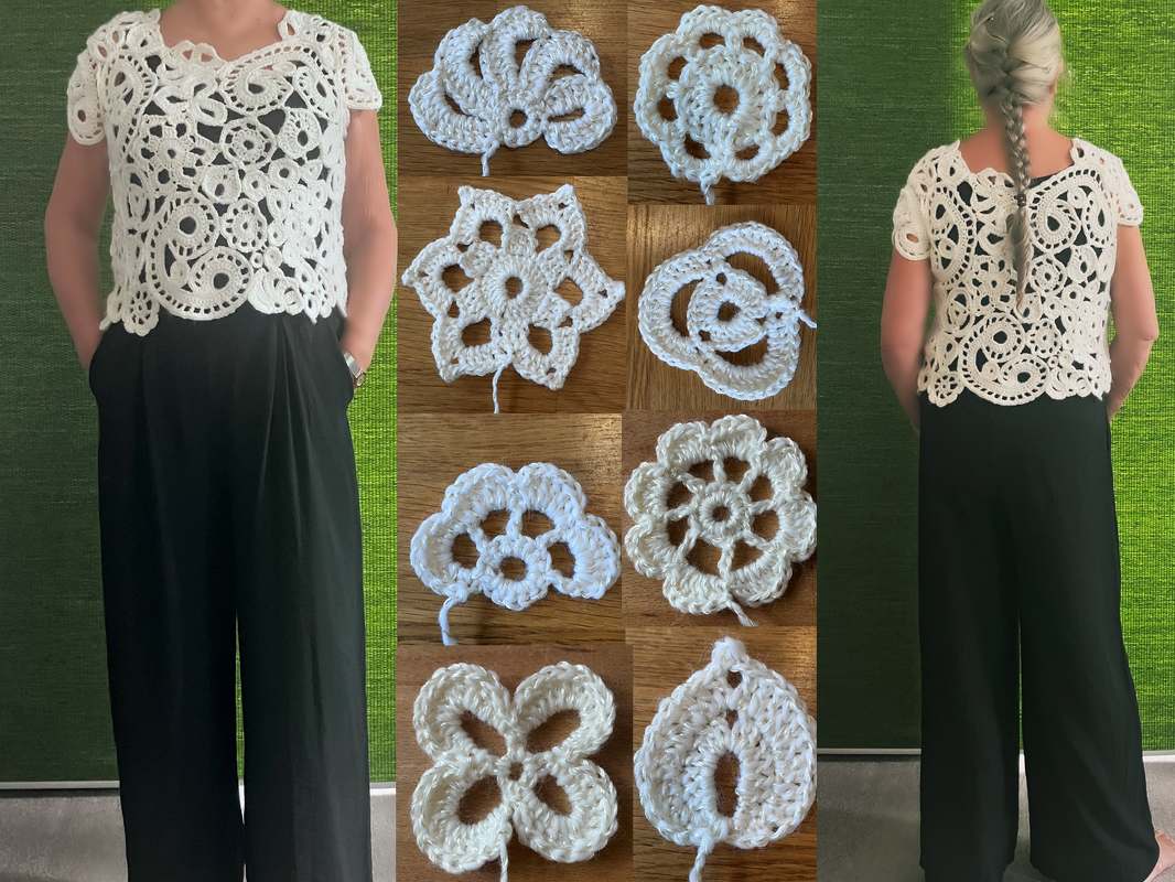 Schön und festlich: Irish crochet - Häkelanleitung