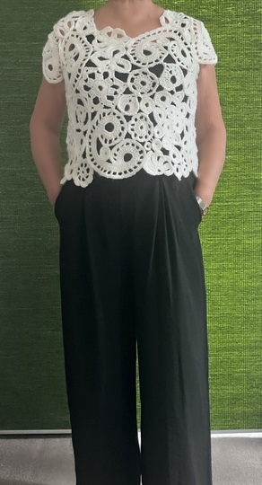 Schön und festlich: Irish crochet - Häkelanleitung