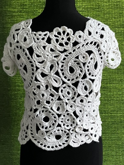 Schön und festlich: Irish crochet - Häkelanleitung