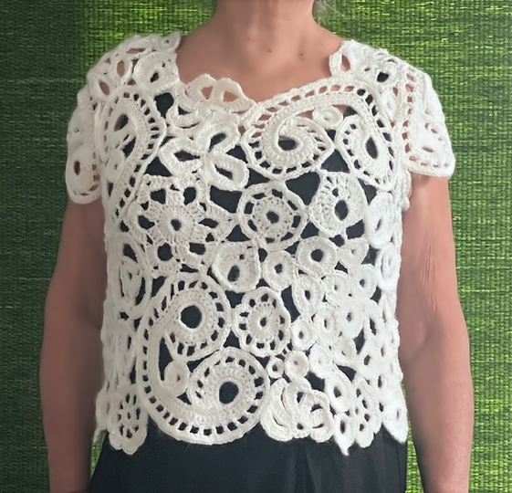 Schön und festlich: Irish crochet - Häkelanleitung