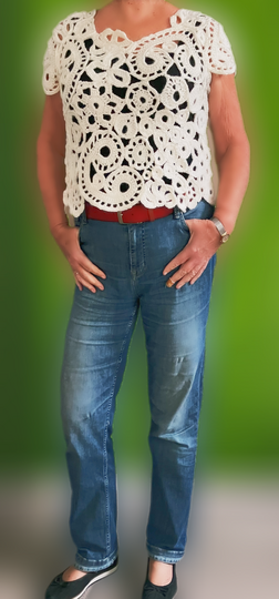 Schön und festlich: Irish crochet - Häkelanleitung