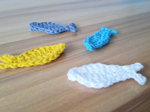 Häkelanleitung Applikation Fisch (PDF) Deutsch