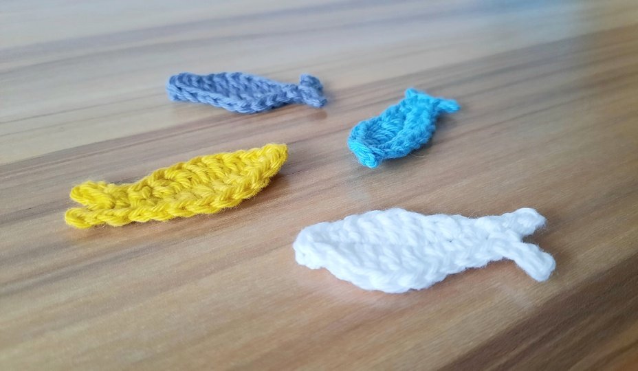 Häkelanleitung Applikation Fisch (PDF) Deutsch