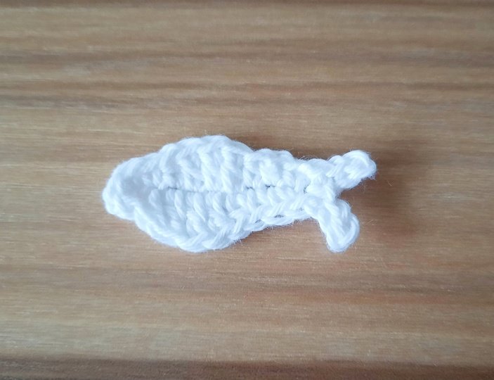 Häkelanleitung Applikation Fisch (PDF) Deutsch