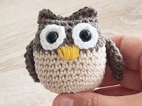 Häkelanleitung Eule Olli (PDF) Deutsch