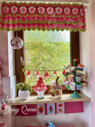 Häkelanleitung Flaschenlampe / Boho Lampenschirm DIY Deko Licht