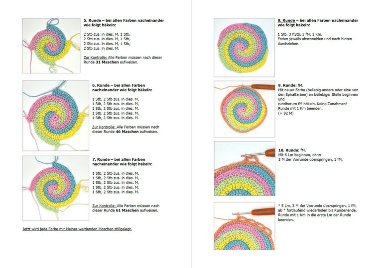 Crochet pattern Dreamcatcher Twister Spiral, Dream Catcher Boho Mandala PDF