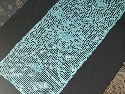 Tischläufer Blumen Frühlingsgefühle häkeln