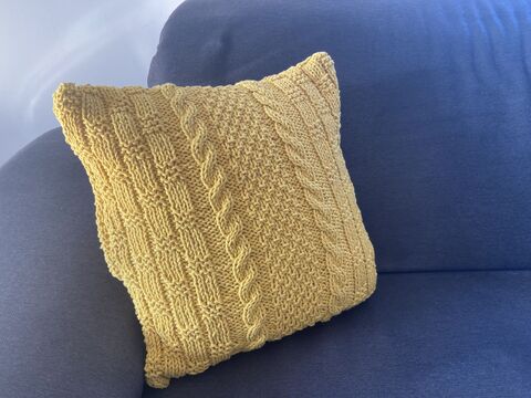 Strickanleitung - Kissenhülle "Stockholm"