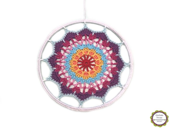 Häkelanleitung "Mandala Mood Vol. 2", 3 neue Modelle Häkelmandalas Deko