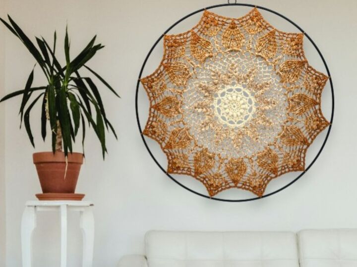 Häkelanleitung Mandala "Abendsonne"