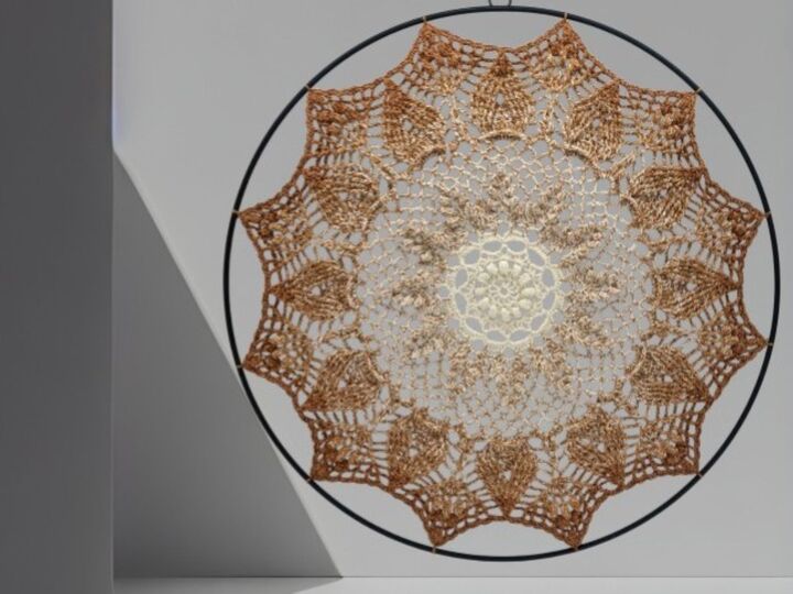 Häkelanleitung Mandala "Abendsonne"