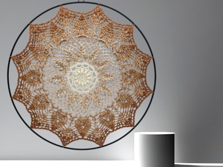 Häkelanleitung Mandala "Abendsonne"