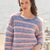 Boxy Pullover mit Streifen