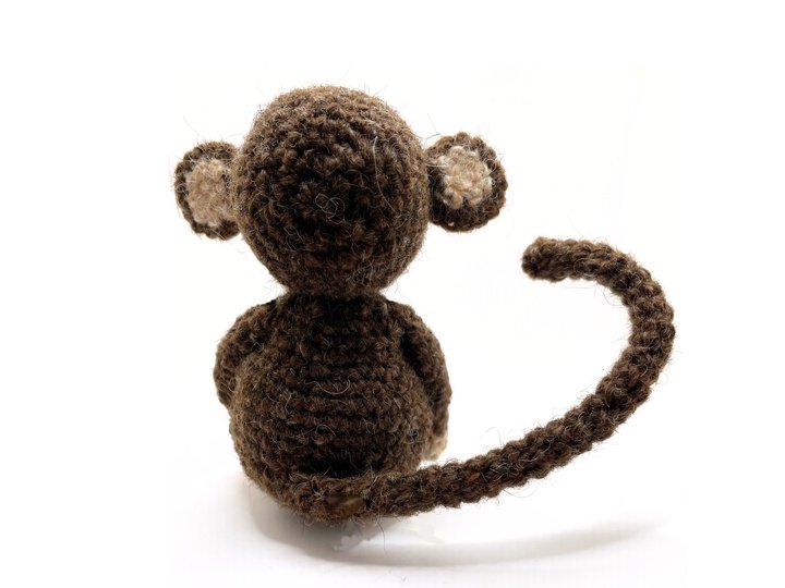 Amigurumi Monkey, Crochet Pattern in PDF – Peter the Monkey (16 cm)