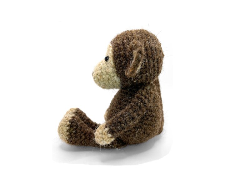 Amigurumi Monkey, Crochet Pattern in PDF – Peter the Monkey (16 cm)
