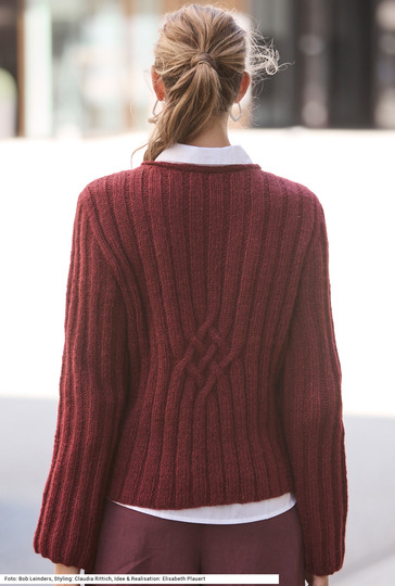 Pullover mit Rippenmuster