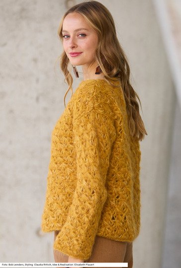 Pulli im Schlingenmuster