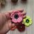 Crochet pattern flower button PDF and video tutorial