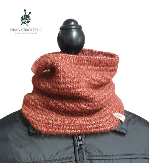 Cowl Loop „Melot“ – Strickanleitung für eleganten Schlauchschal