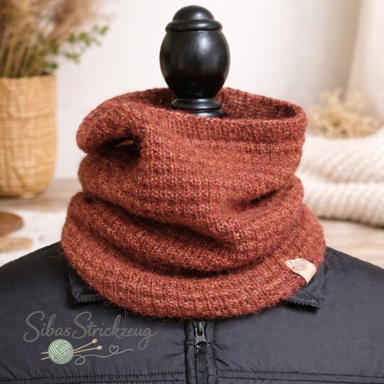 Cowl Loop „Melot“ – Strickanleitung für eleganten Schlauchschal