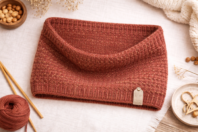 Cowl Loop „Melot“ – Strickanleitung für eleganten Schlauchschal