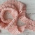 Crochet pattern croissant scarf PDF and video tutorial