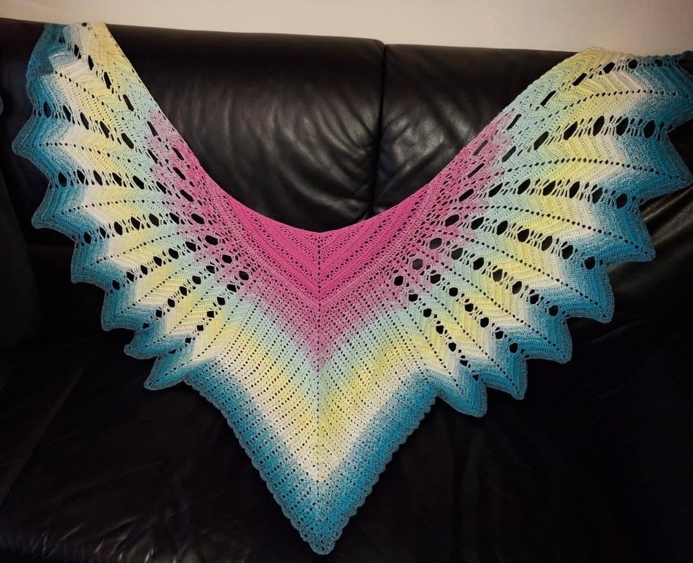 Crochet pattern shawl Veilwyn - Image 16