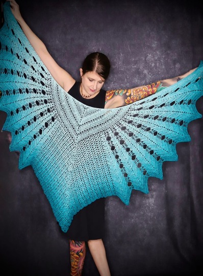 Häkelanleitung Tuch Veilwyn