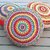 Crochet Pattern Round Cushion "SUNRISE", Pillow incl. Sewing tutorial PDF