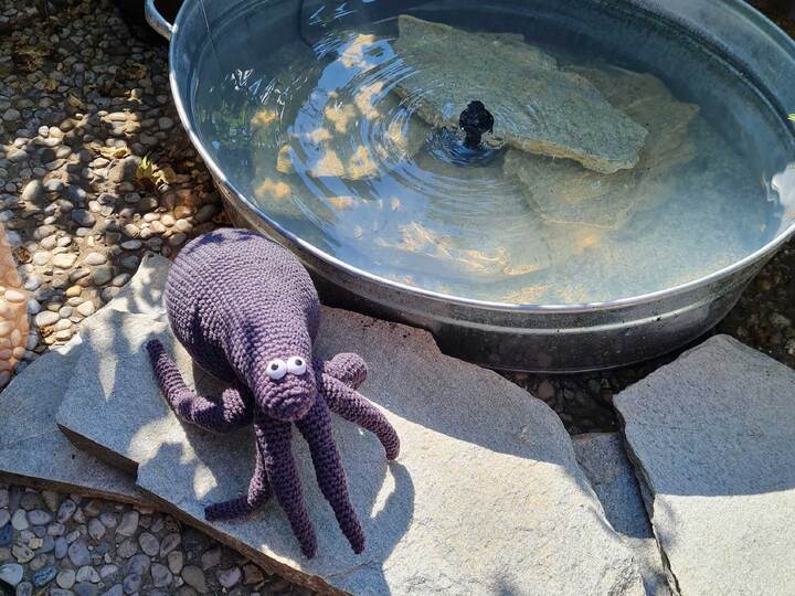 Floh Florian - die Häkelanleitung für einen sprunghaften Freund