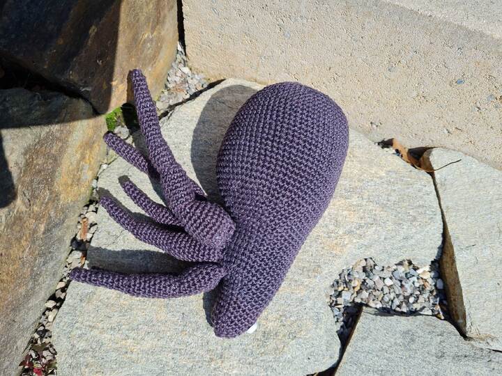 Florian the Flea - crochet pattern for a bouncy friend