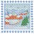 Winter Village Cross Stitch Pattern | Cozy Scandinavian Winter Embroidery