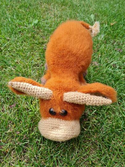Hamish McCoo - Crochet pattern for a Scottish Highland cow