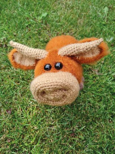 Hamish McCoo - Crochet pattern for a Scottish Highland cow
