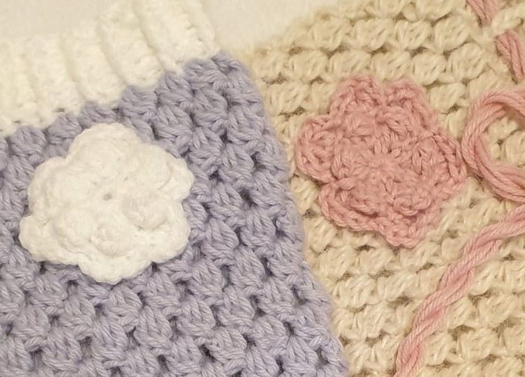 Anleitung für gehäkelte Babyhose Fiona 0–36 Monate