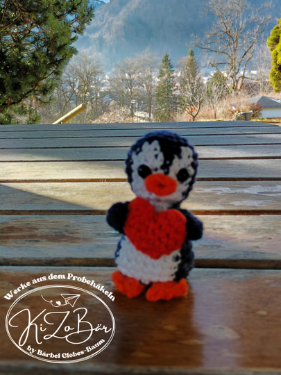 Little Blue, der Zwergpinguin -Häkelanleitung für einen süßen Mini-Pinguin