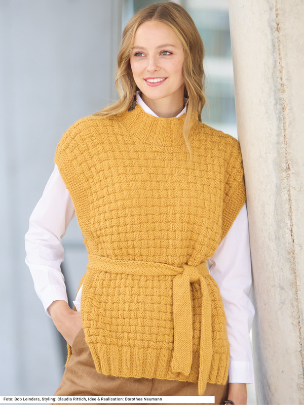 Pullunder mit Gürtel