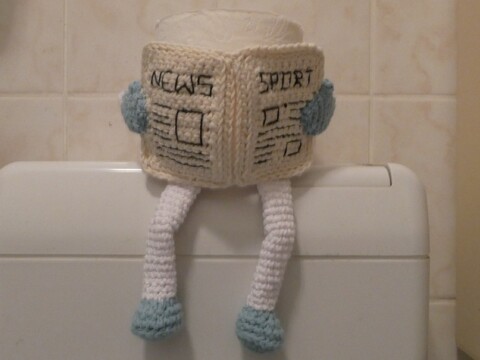 Kleines WC-Männchen