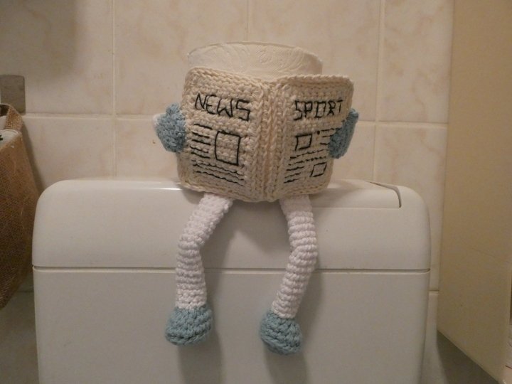 Kleines WC-Männchen