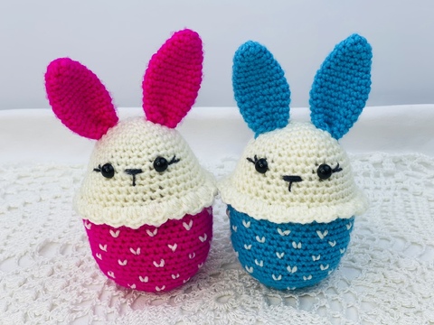 Amigurumi Frühlingshäschen
