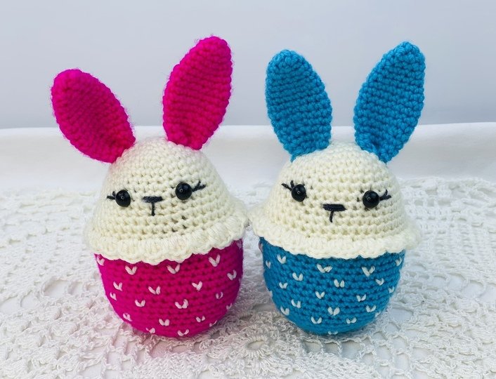 Amigurumi Spring Bunny