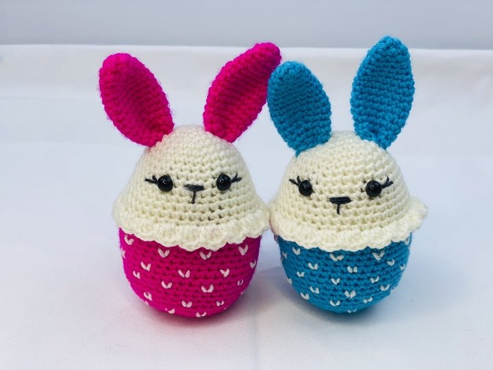 Amigurumi Spring Bunny